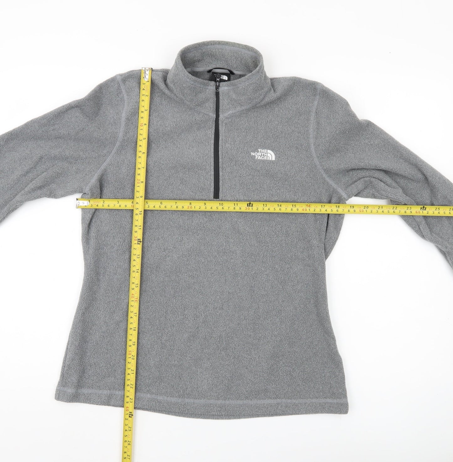 The North Face Women’s Grey Fleece Pullover Sweatshirt M