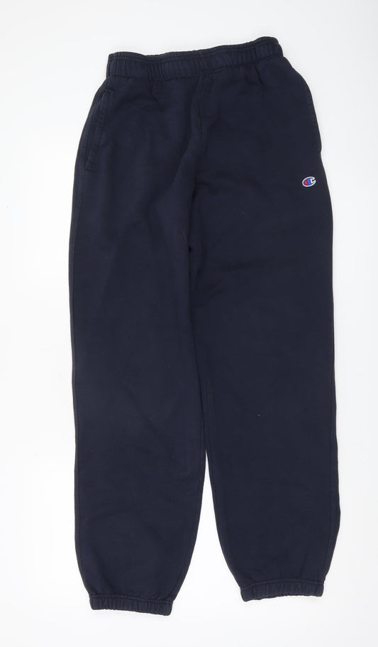 Champion Men’s Blue Small Sweatpants Joggers Fleece Casual