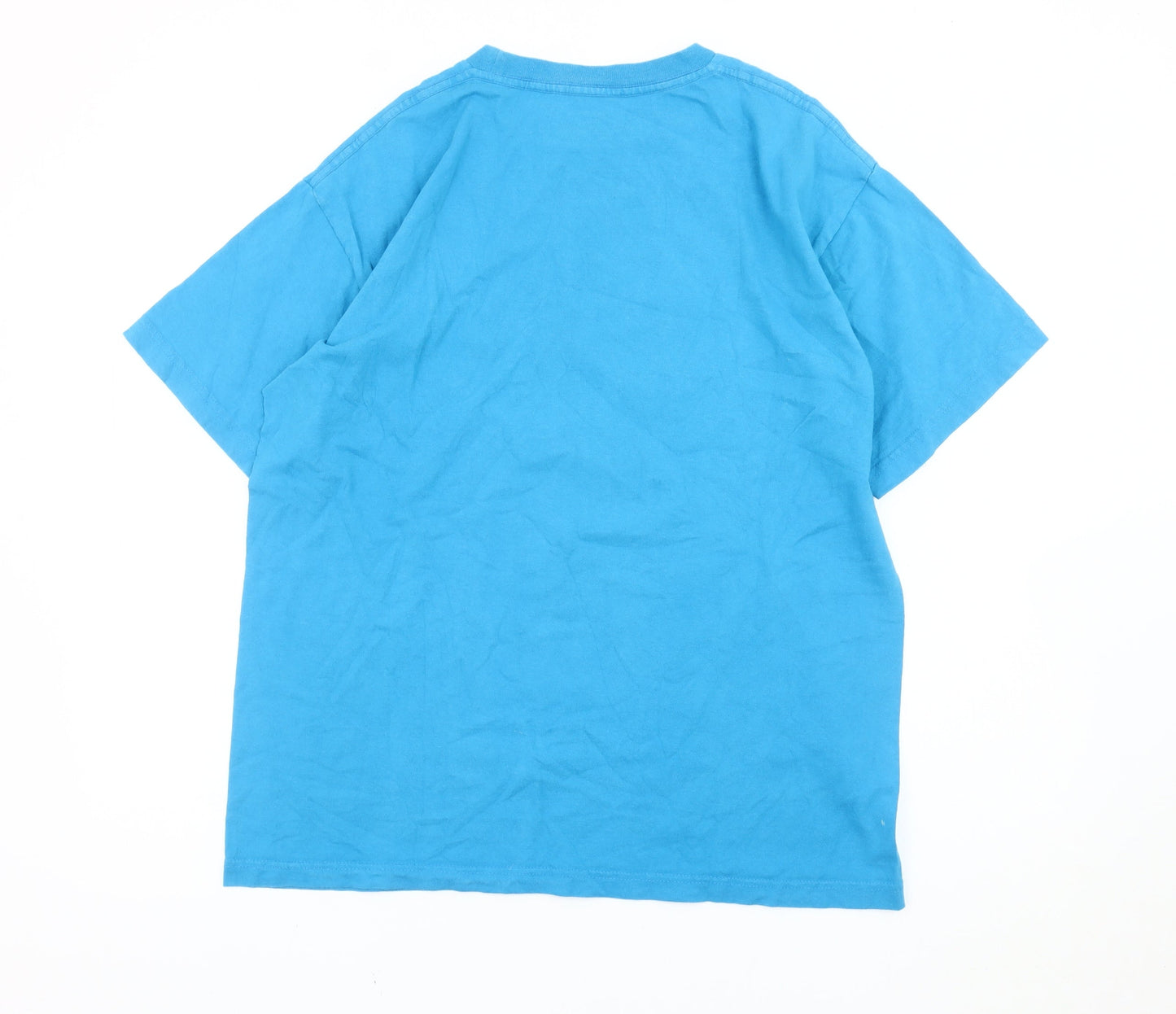 Disney Teens Blue Minnie Mouse Graphic T-Shirt Size 12 Cotton