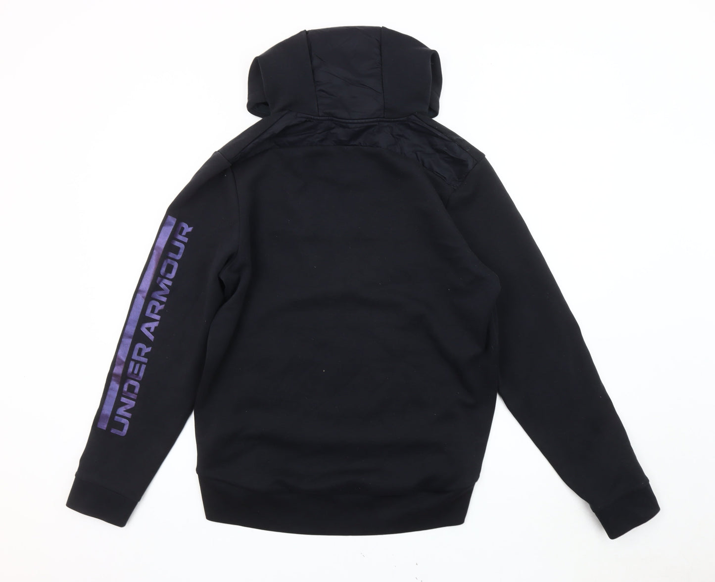 Under Armour Men’s Black Pullover Hoodie M Sports Logo Gym