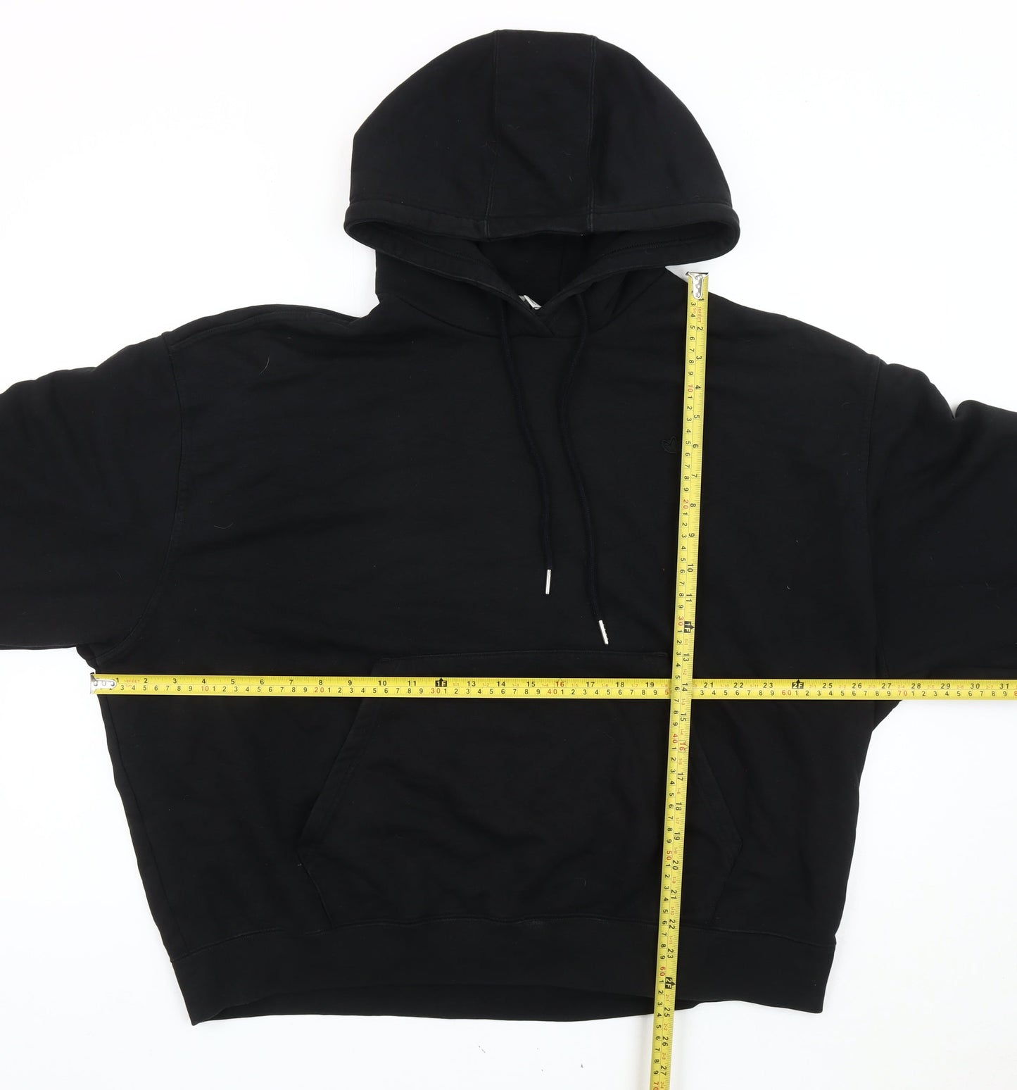 Adidas Womens Black Size 20 Pullover Hoodie Sweatshirt