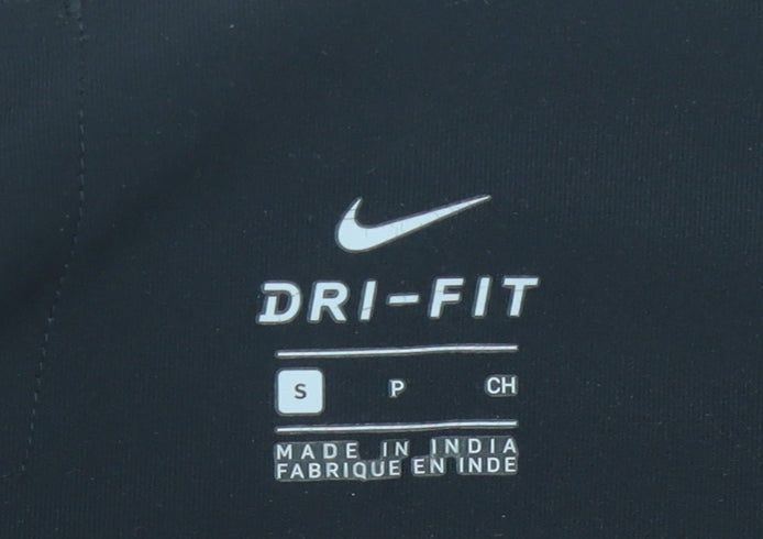 Nike Womens Black S Dri-Fit Activewear Leggings Slim Fit