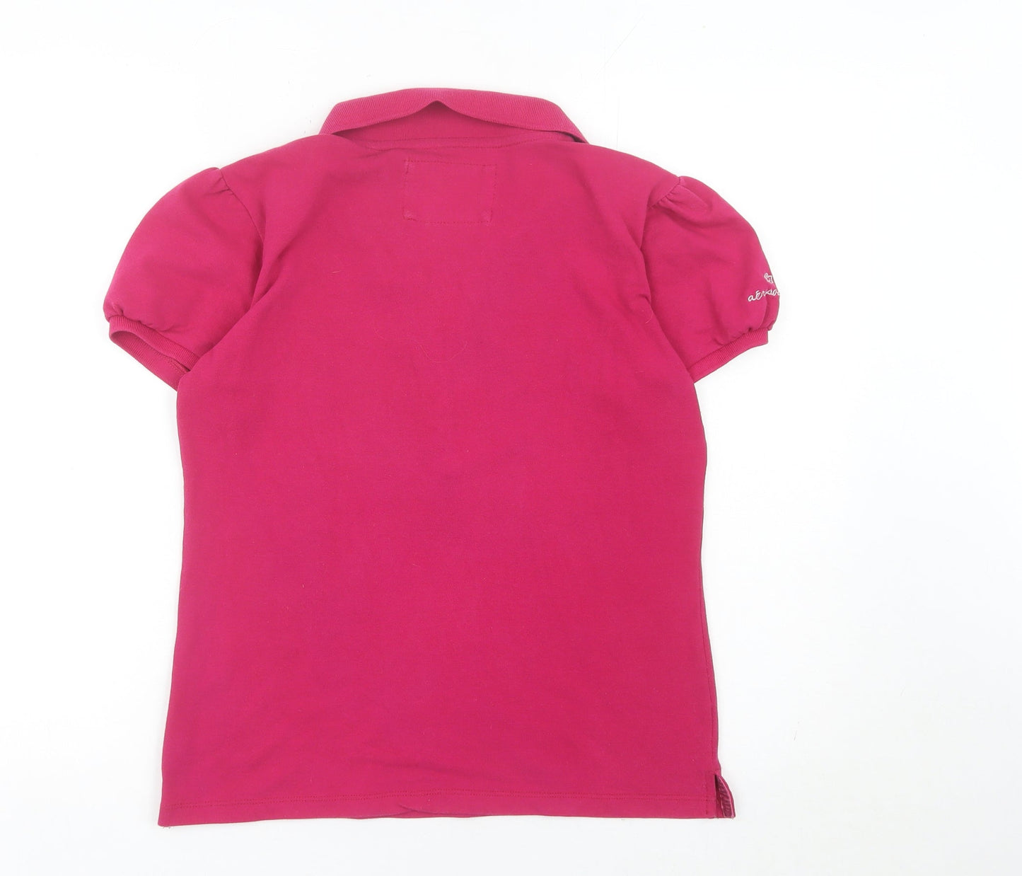 Aeropostale Women’s Pink Polo Shirt XL Short Sleeve Cotton Blend