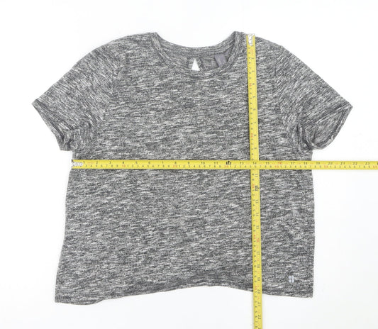 Sweaty Betty Women's Grey Lightweight Short Sleeve T-Shirt Size M