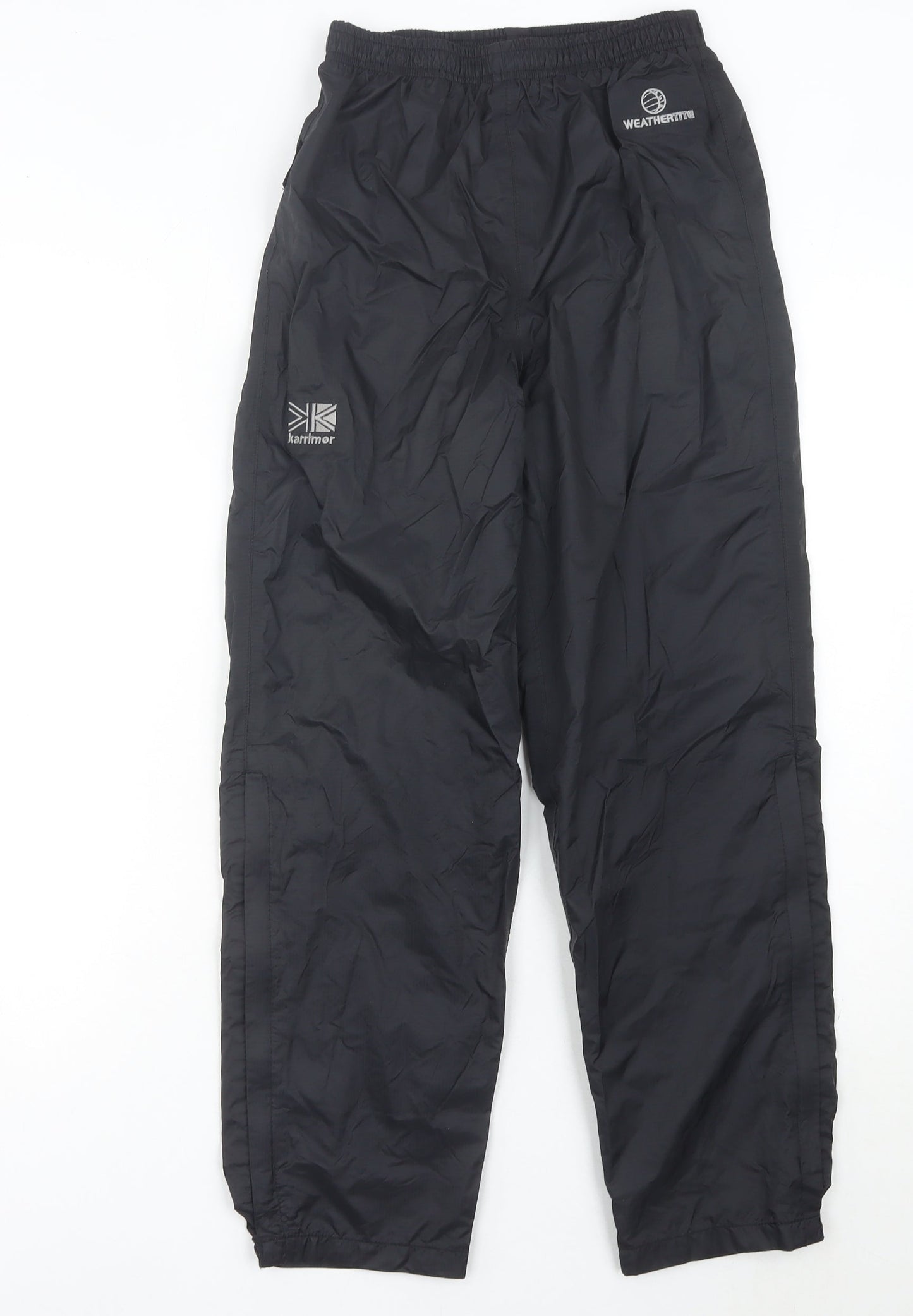 Karrimor Girls Black 11-12 Years Rain Trousers Waterproof Outdoor Hiking