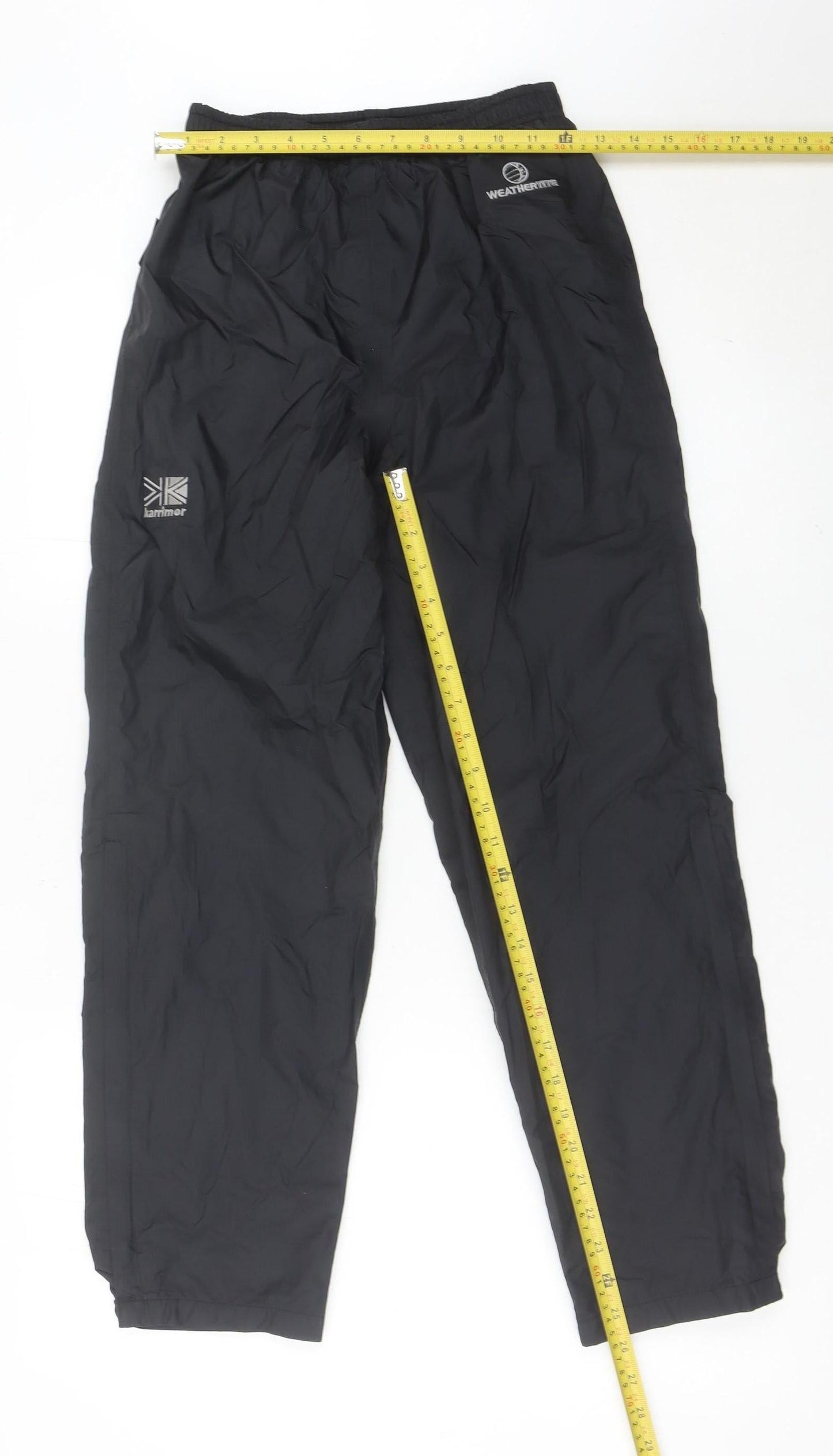Karrimor Girls Black 11-12 Years Rain Trousers Waterproof Outdoor Hiking