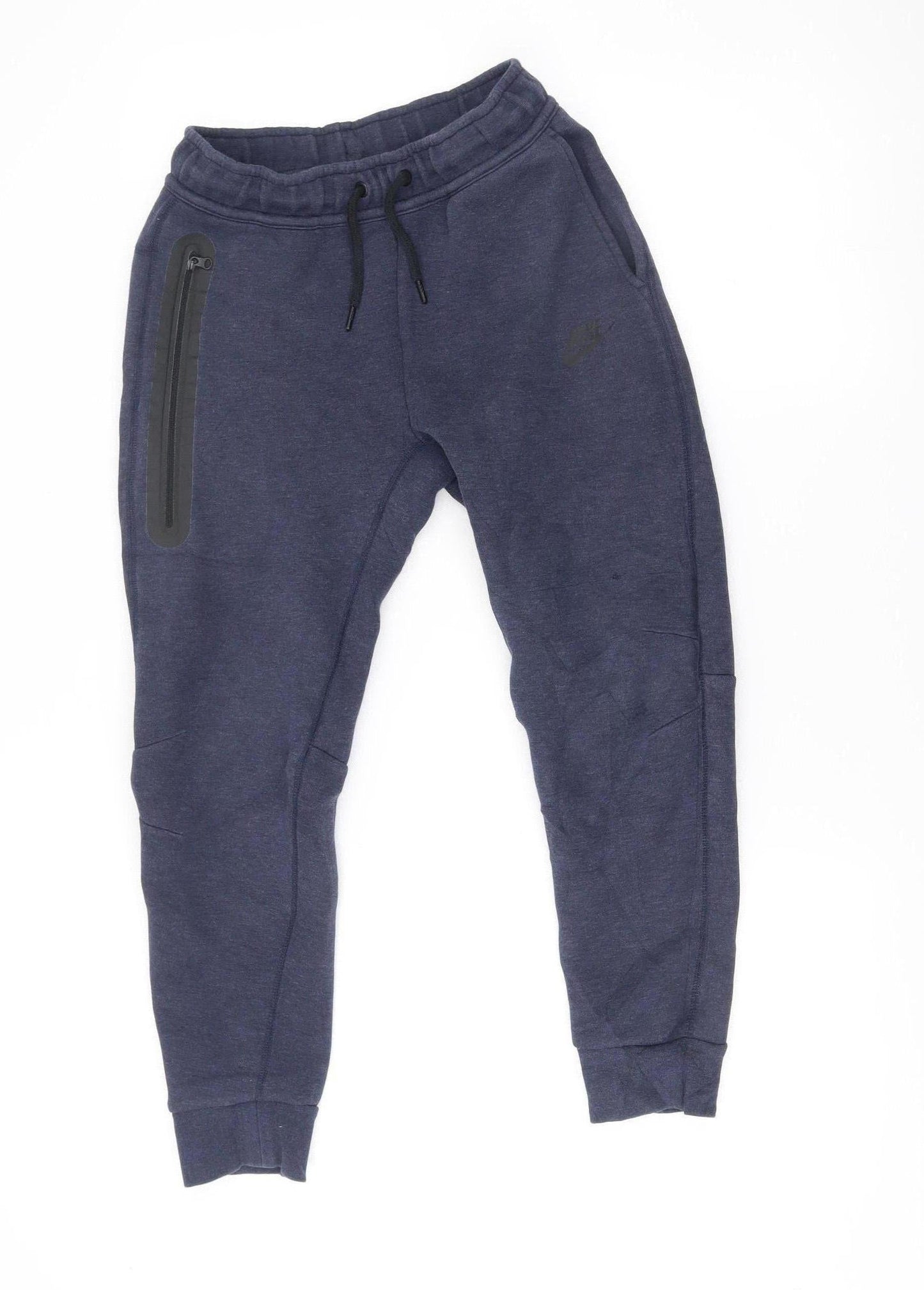 Nike Boys Blue Jogger Sweatpants Size 11 Years Cotton Blend Activewear