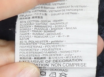 Nike Boys Blue Jogger Sweatpants 6-7 Years Cotton Blend Activewear