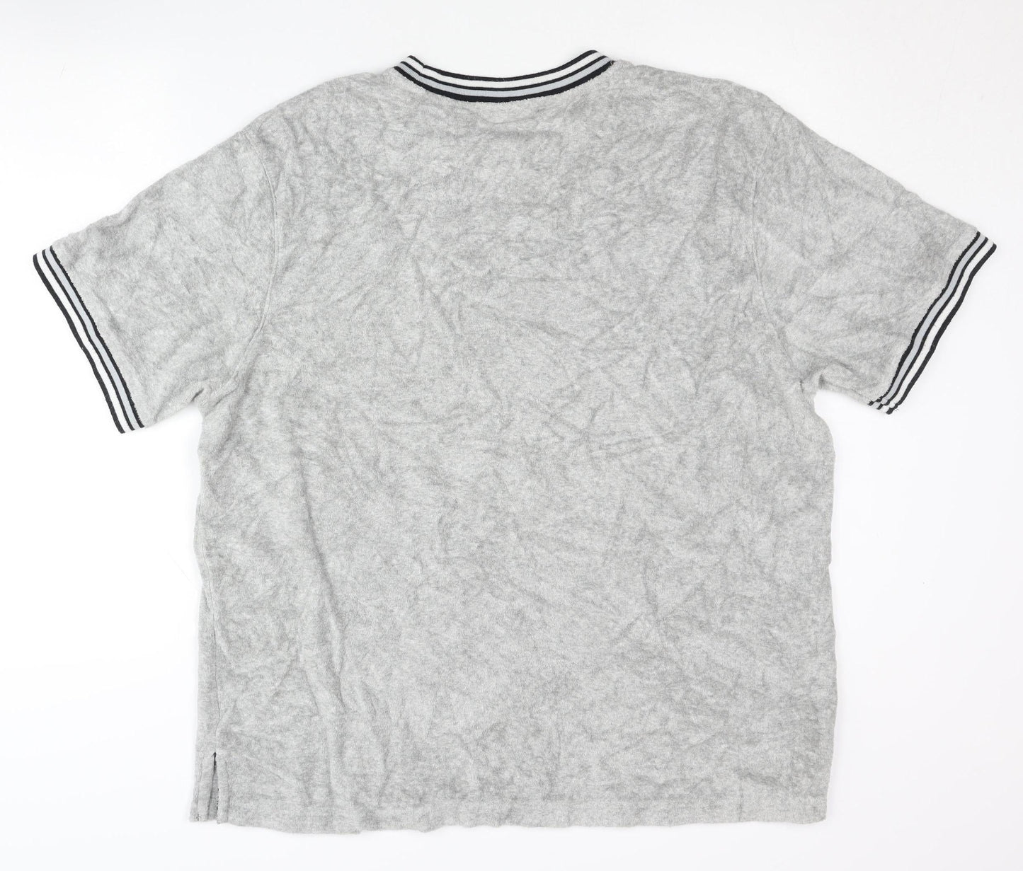 Champion Men's Grey XL Crew Neck Logo Short Sleeve T-Shirt