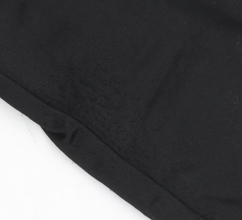 Puma Boys Black Track Jacket 13-14 Years Full Zip Lightweight Activewear