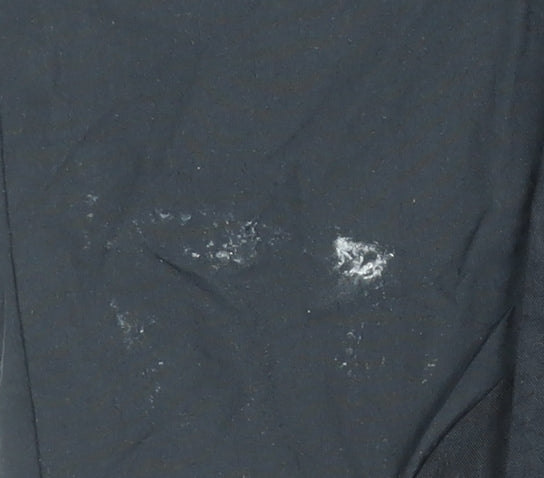 Adidas Men’s Black Track Jacket S Regular Fit Full Zip Sportswear