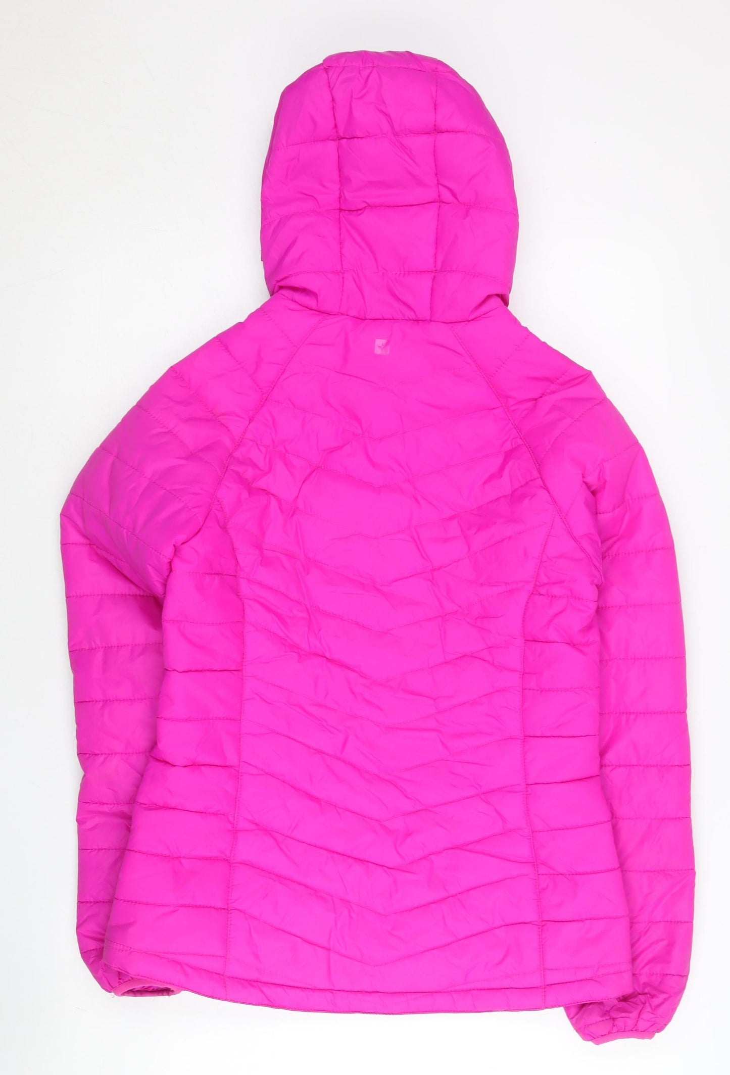 Mountain Warehouse Womens Pink Size 10 Puffer Jacket Hooded Quilted