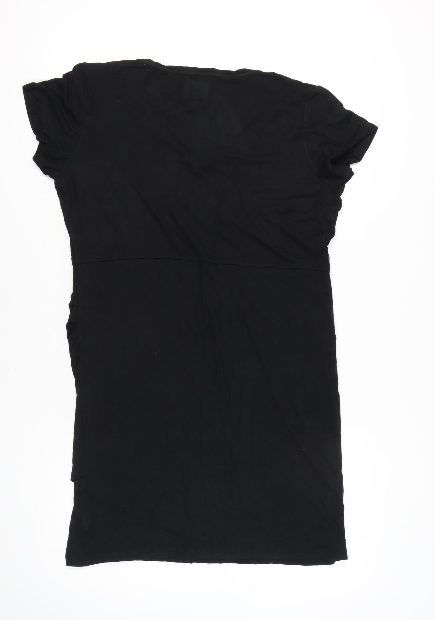 Mountain Warehouse Womens Black Size 18 Viscose T-Shirt Dress