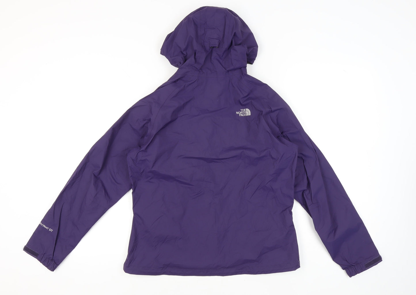 The North Face Women’s Purple Waterproof Hooded Rain Jacket S