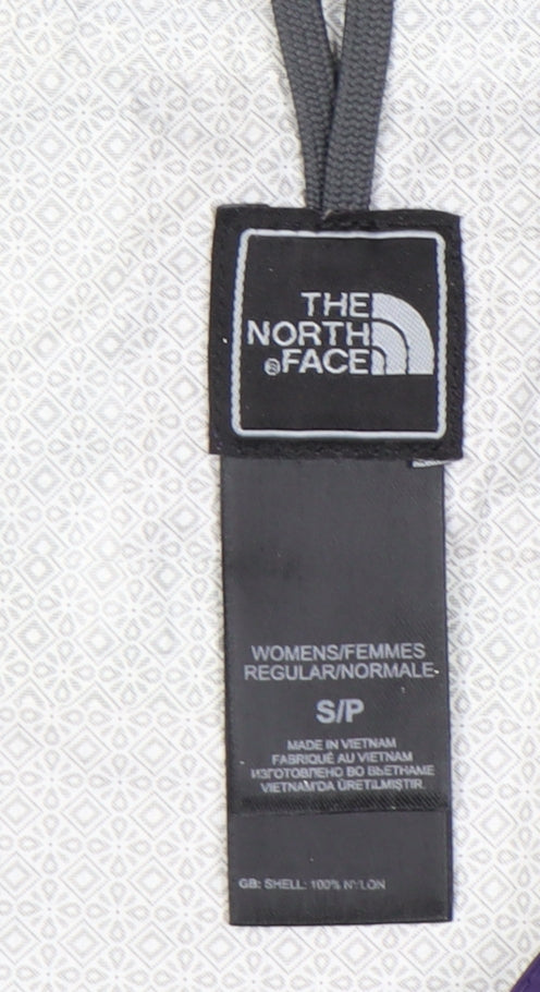 The North Face Women’s Purple Waterproof Hooded Rain Jacket S