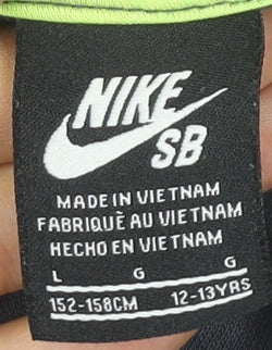 Nike SB Boys Grey Pullover Hoodie 12-13 Years Skateboarding Sweatshirt