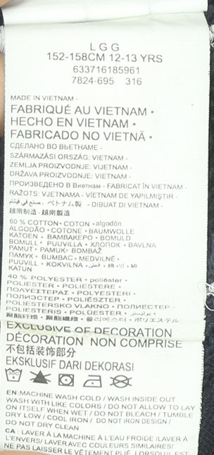 Nike SB Boys Grey Pullover Hoodie 12-13 Years Skateboarding Sweatshirt