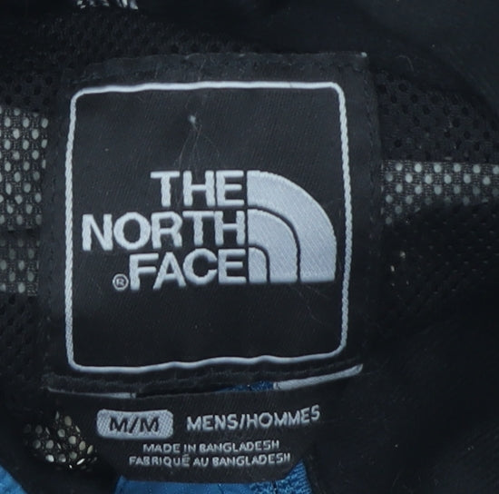 The North Face Men’s Blue Medium Waterproof Hooded Rain Jacket