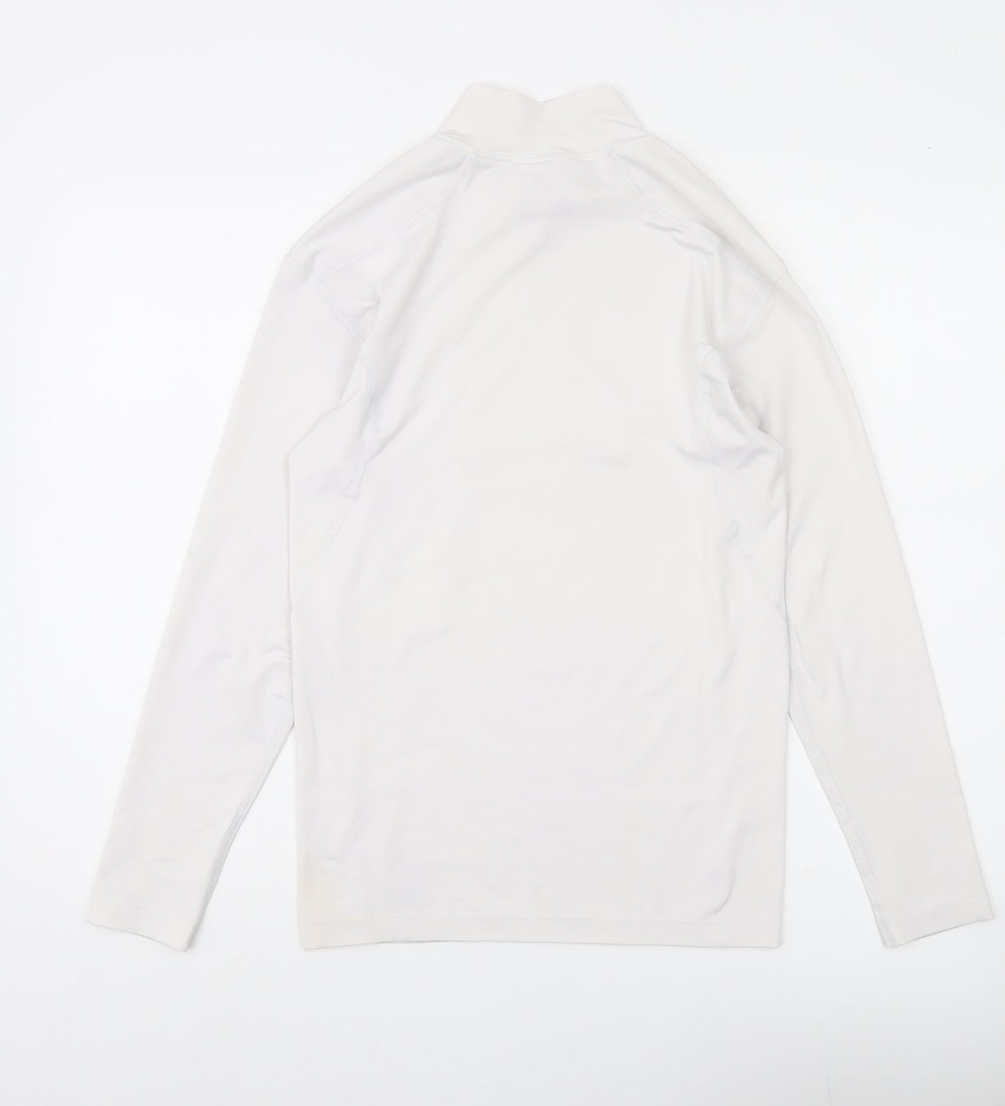 Nike Pro Combat Women White Long Sleeve Compression Dri-Fit Top M
