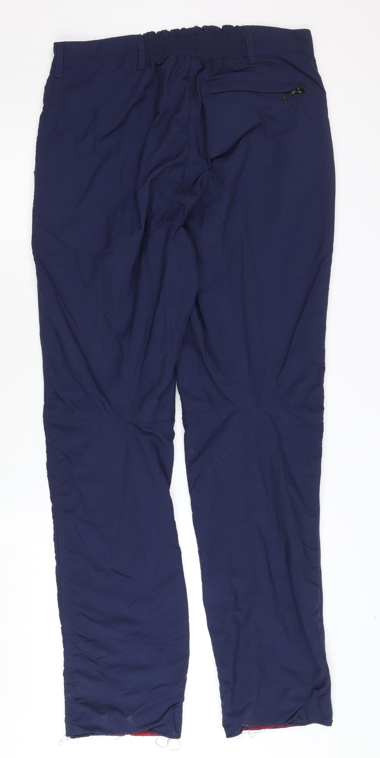 Rohan Men’s Blue 36 Walking Trousers Fleece Lined Outdoor Hiking