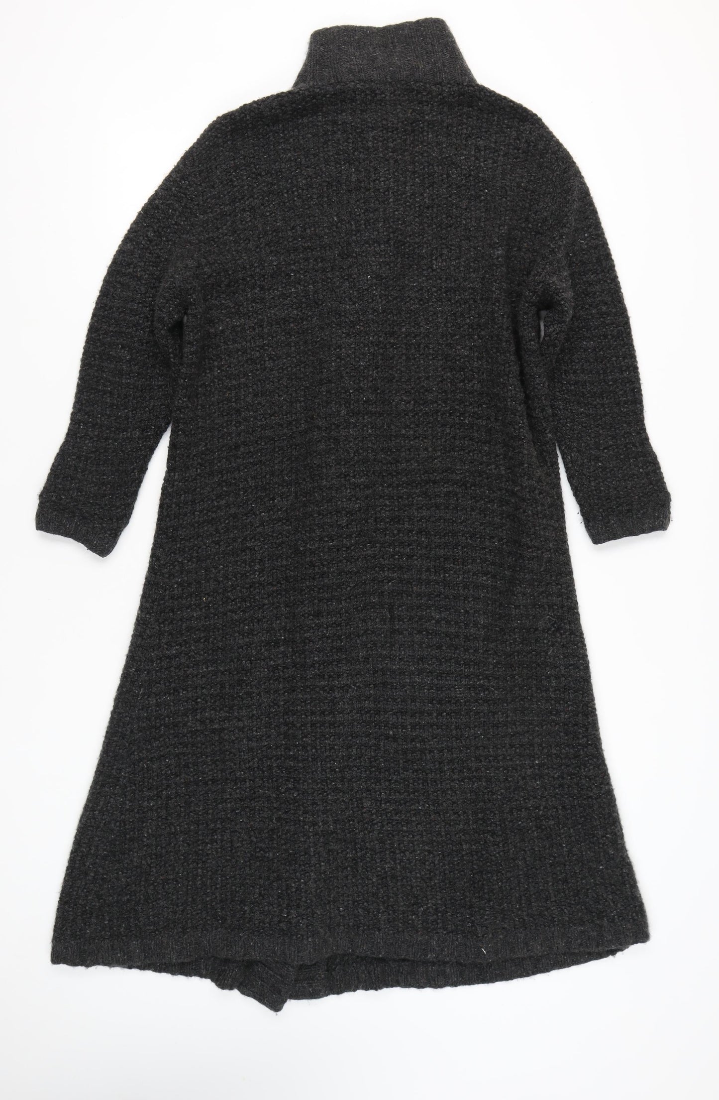 Ralph Lauren Womens Black Cashmere Long Cardigan L