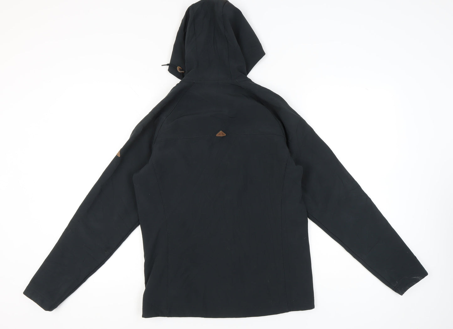 Kathmandu Men's Black Softshell Hooded Jacket S Outdoor Hiking