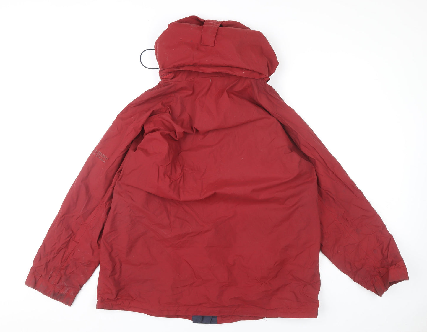 Craghoppers Women’s Red Waterproof Rain Jacket UK 18 Hooded Outdoor Coat