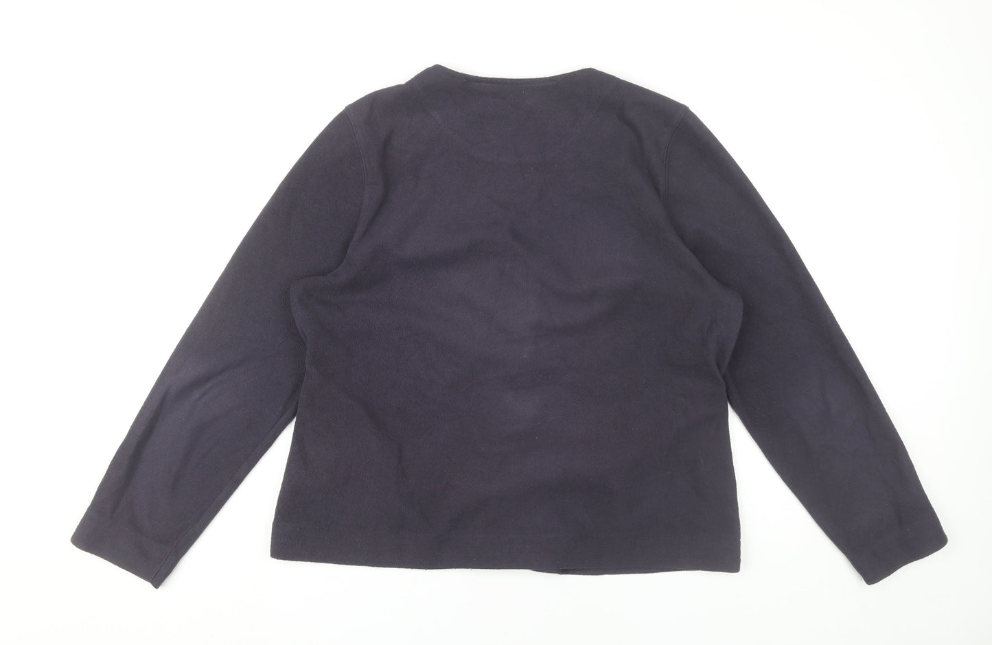 Hawkshead Women’s Blue Fleece Jacket Size 16 Casual Classic