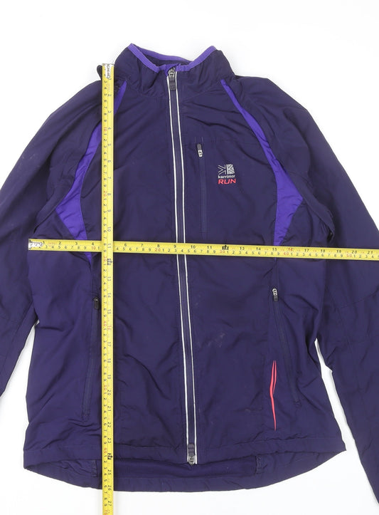 Karrimor Women’s Purple Windbreaker Jacket Size 14 Polyester