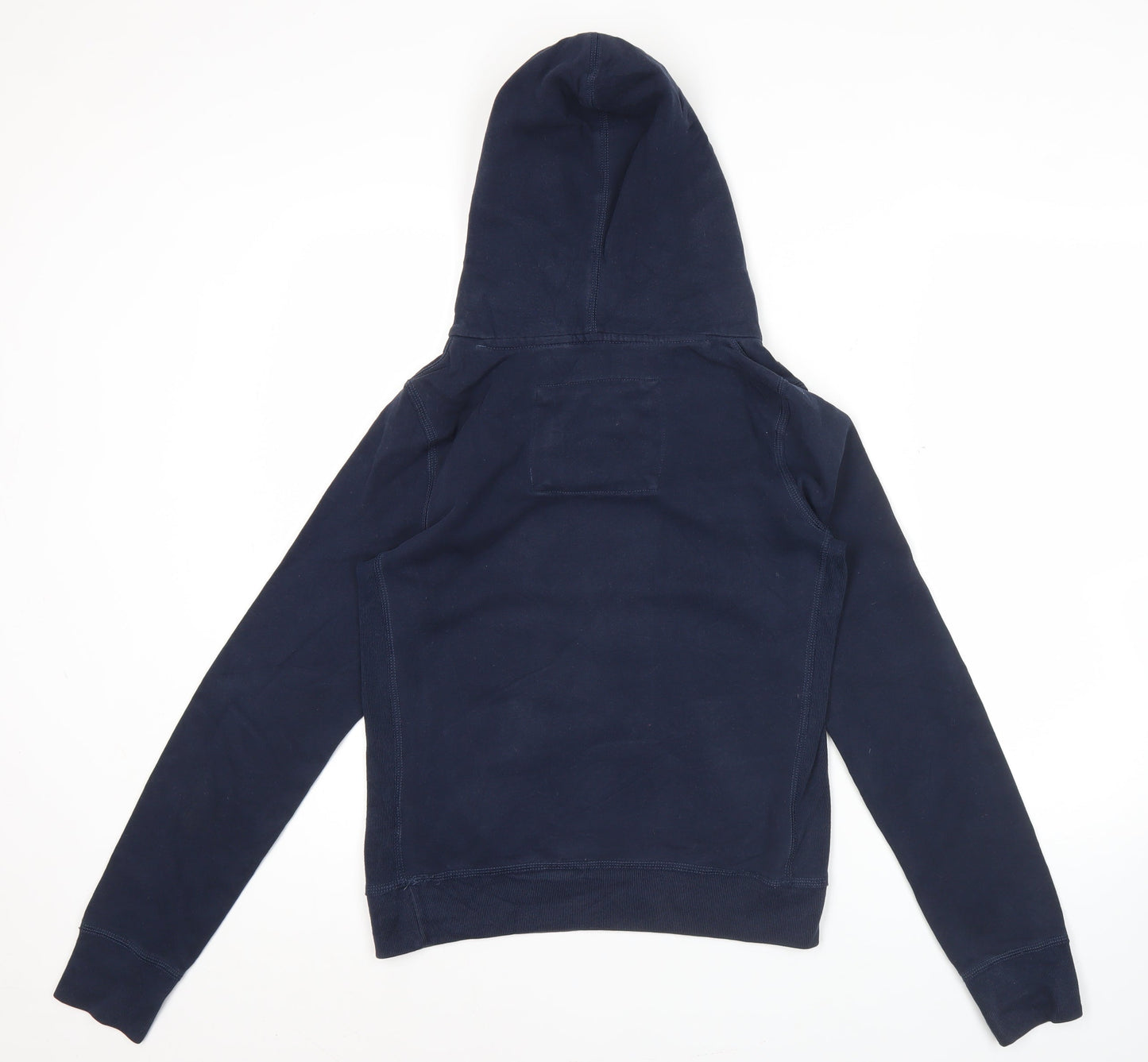 Abercrombie & Fitch Womens Navy Pullover Hoodie Medium Cotton Blend