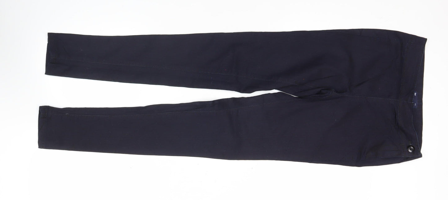 Gap Womens Black Skinny Slim Fit Jeans Size 4 Stretch Cotton Blend