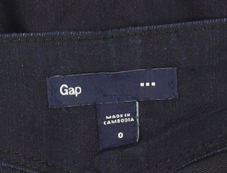 Gap Womens Black Skinny Slim Fit Jeans Size 4 Stretch Cotton Blend