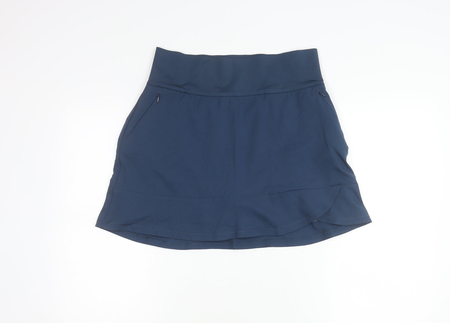Adidas Womens Blue Athletic Skort M Sports Running Tennis Golf