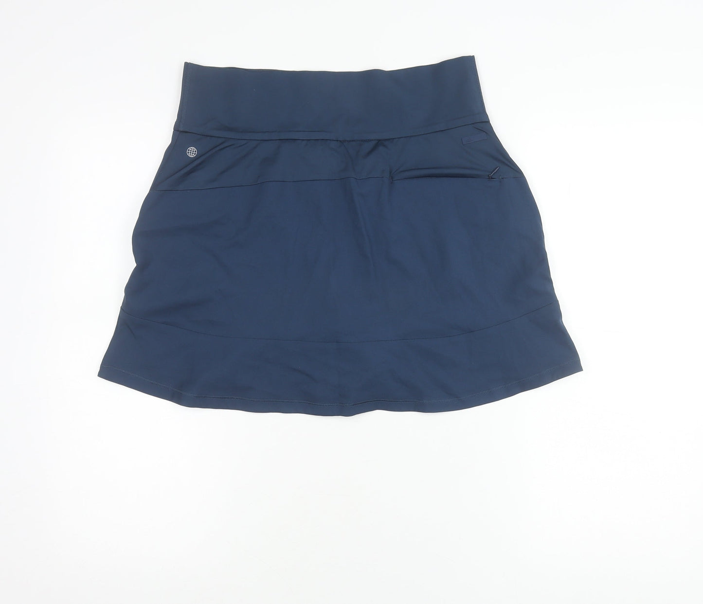 Adidas Womens Blue Athletic Skort M Sports Running Tennis Golf