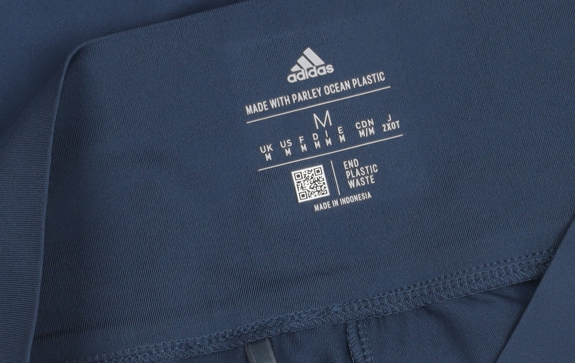 Adidas Womens Blue Athletic Skort M Sports Running Tennis Golf