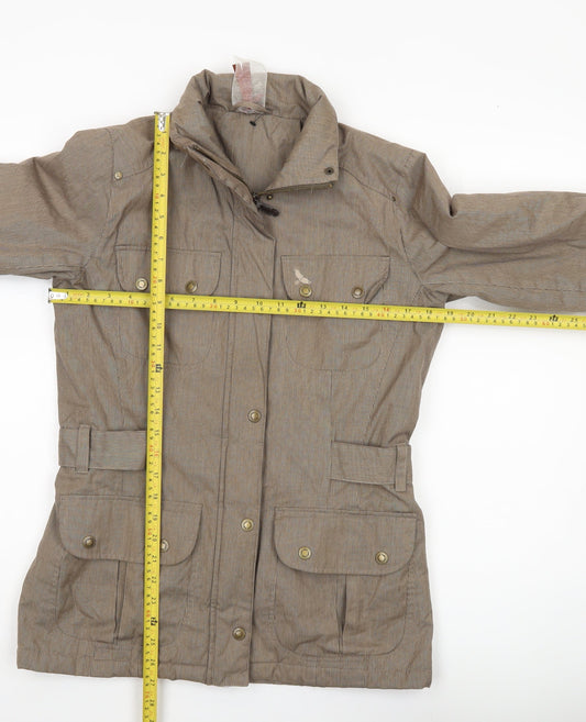 Hawkshead Heritage Womens Brown Size 12 Military Jacket