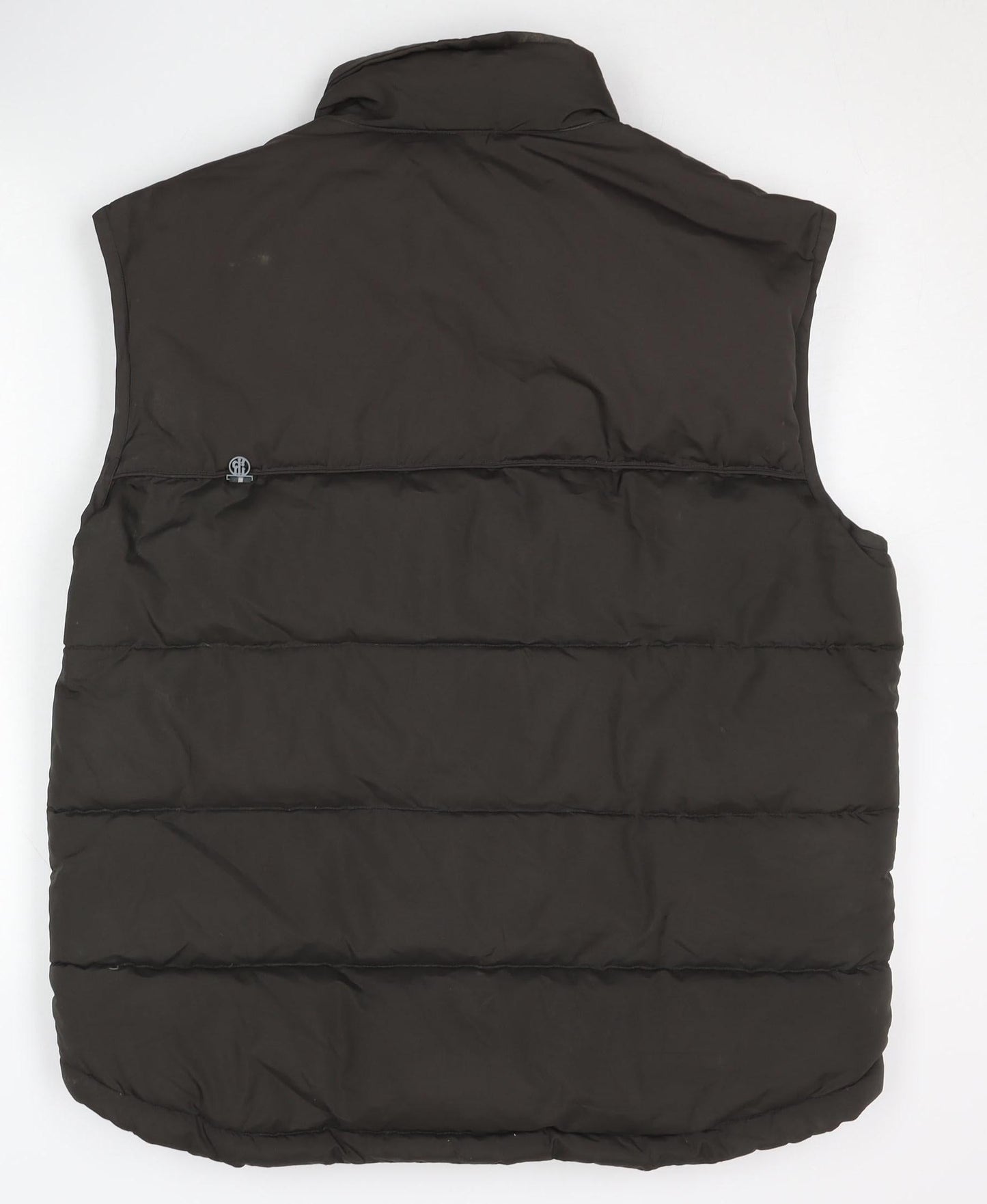 McKenzie Men’s Black Puffer Waistcoat Gilet L Quilted Winter Vest