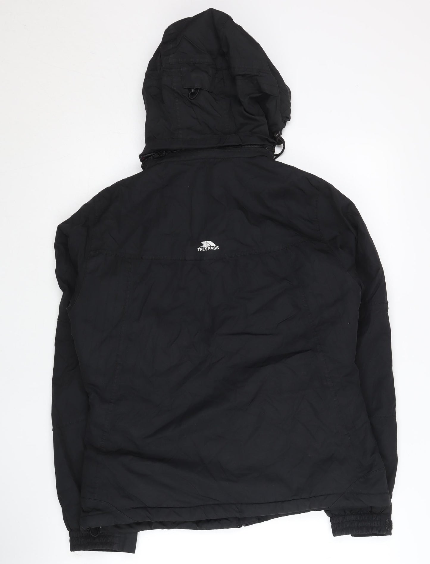 Trespass Womens Black Ski Jacket M Waterproof Hooded Winter Coat