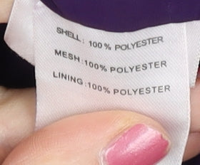 Peter Storm Womens Purple Waterproof Hooded Rain Jacket Coat Size 10