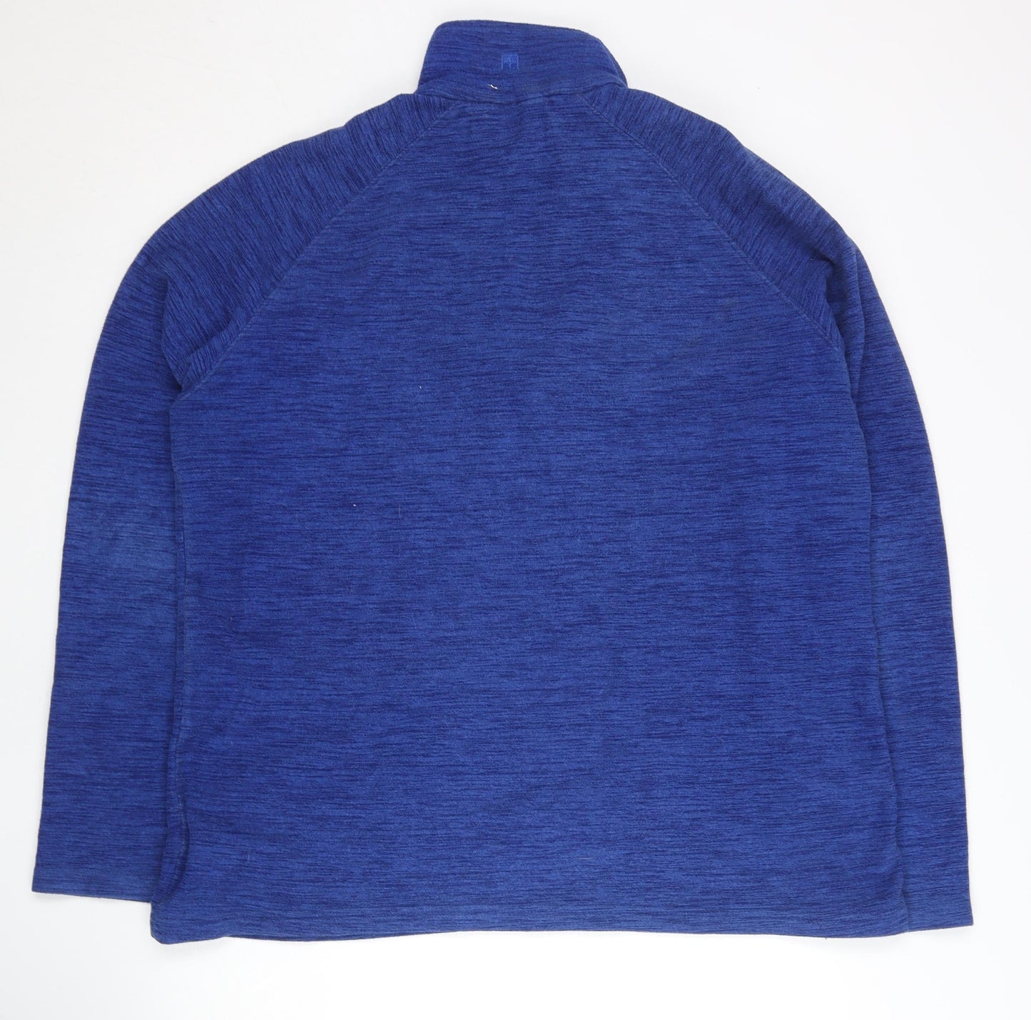 Mountain Warehouse Mens Blue XL Fleece 1/4 Zip Sweatshirt Outdoor