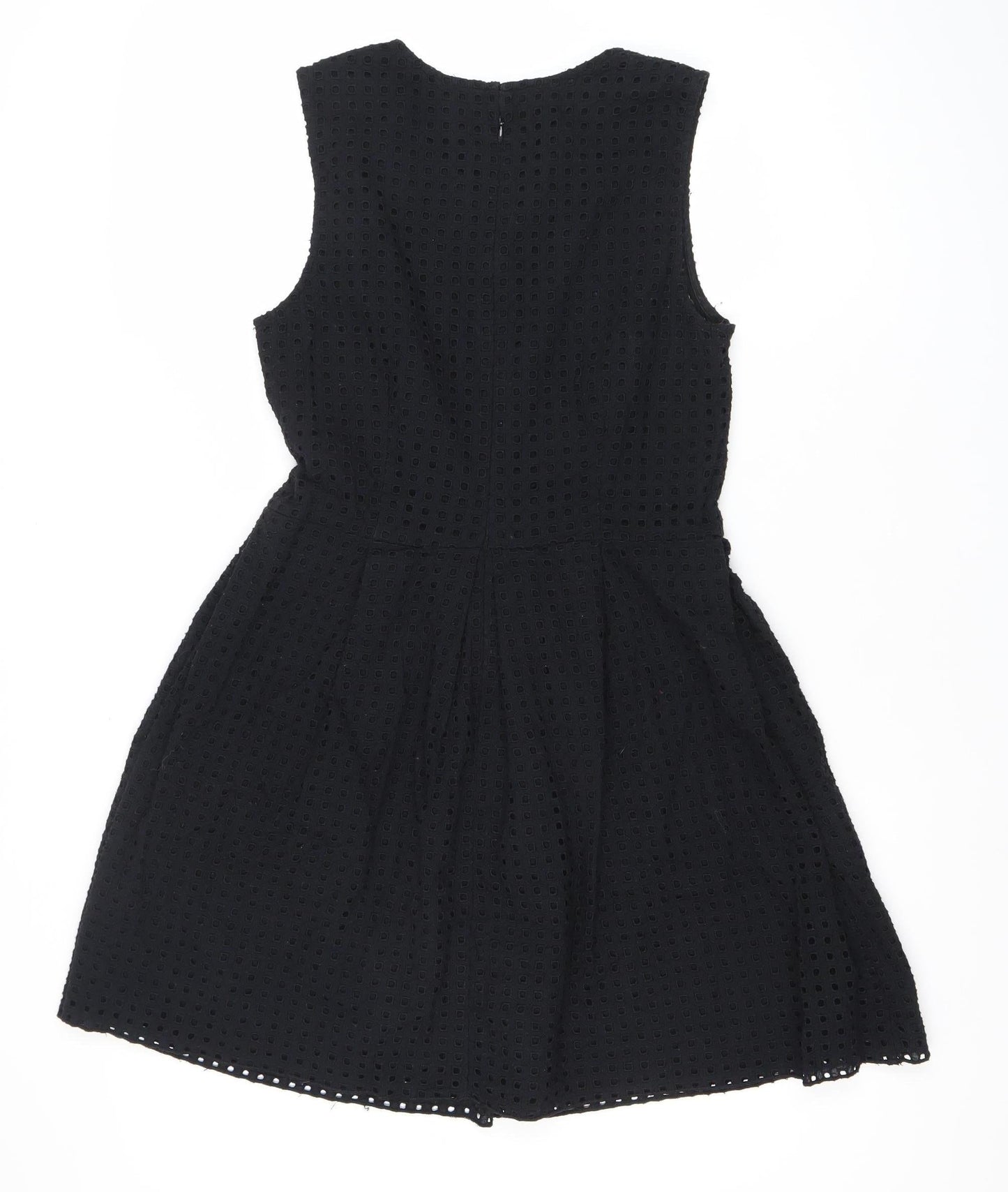 Gap Women’s Black Knee Length Fit & Flare Dress Size 8 Sleeveless