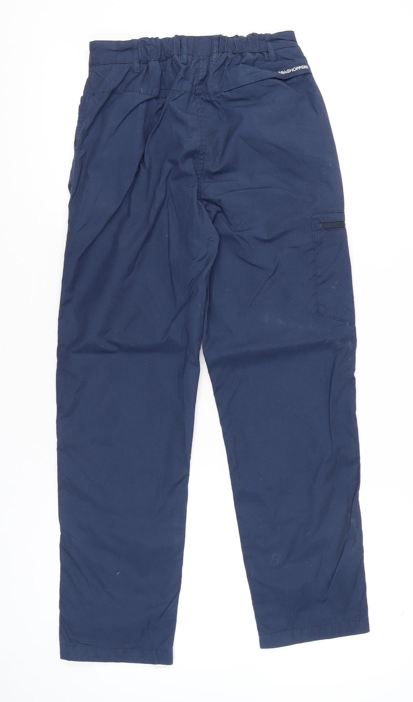 Craghoppers Women’s Blue Cargo Trousers Size 8 UK Outdoor Hiking Travel