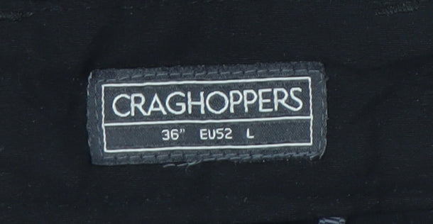Craghoppers Men’s Black 36in Straight Leg Trousers Size L