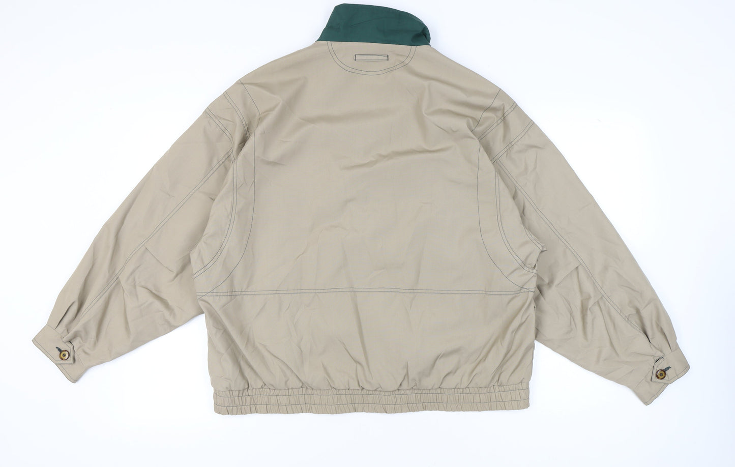 Regatta Men's Beige Outdoor Jacket L Stand Collar Zip Pockets