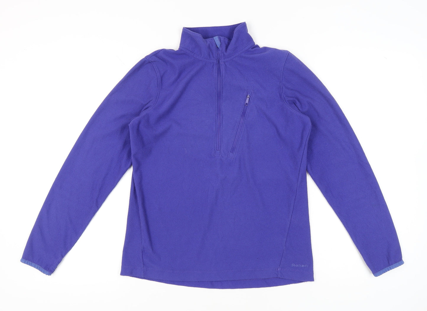 Rohan Womens Purple Small Pullover Sweatshirt Lightweight Fleece Outdoor