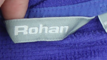 Rohan Womens Purple Small Pullover Sweatshirt Lightweight Fleece Outdoor