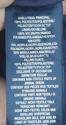 Ralph Lauren Girls Blue Quilted Waistcoat XL 16 Years Full Zip