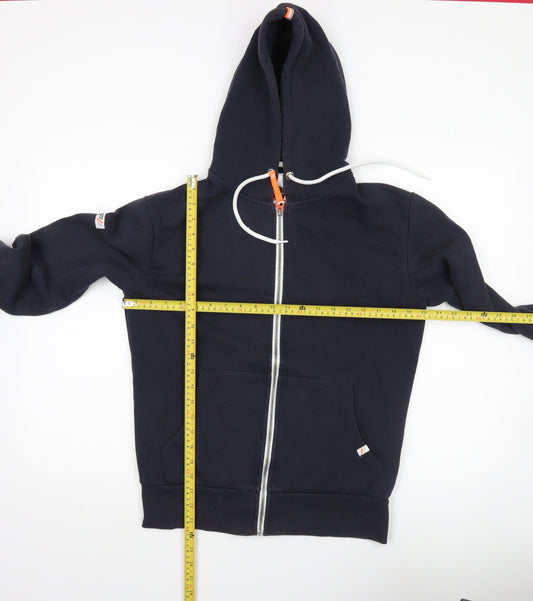 Superdry Men’s Blue Full Zip Hoodie Small Regular Fit