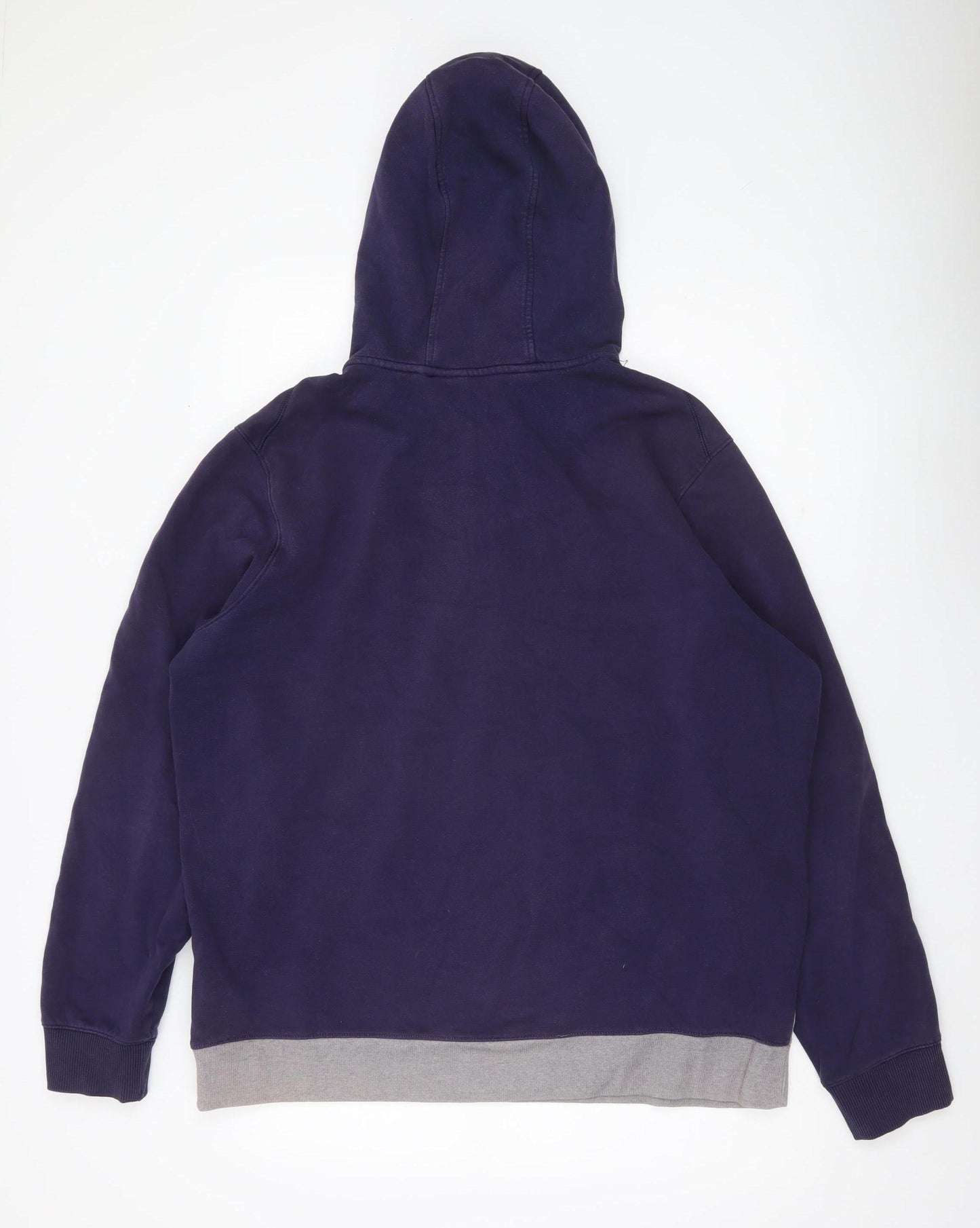 Under Armour Men’s XL Blue Grey 1/2 Zip Hoodie Fleece Slim Fit