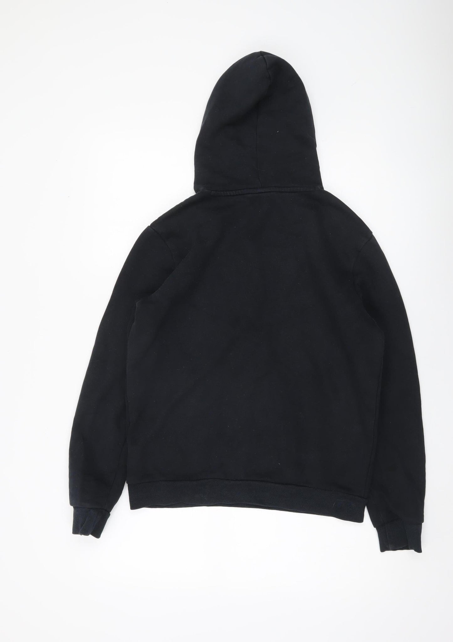 Puma Men's Black Small Pullover Hoodie Sweatshirt Logo Sportswear